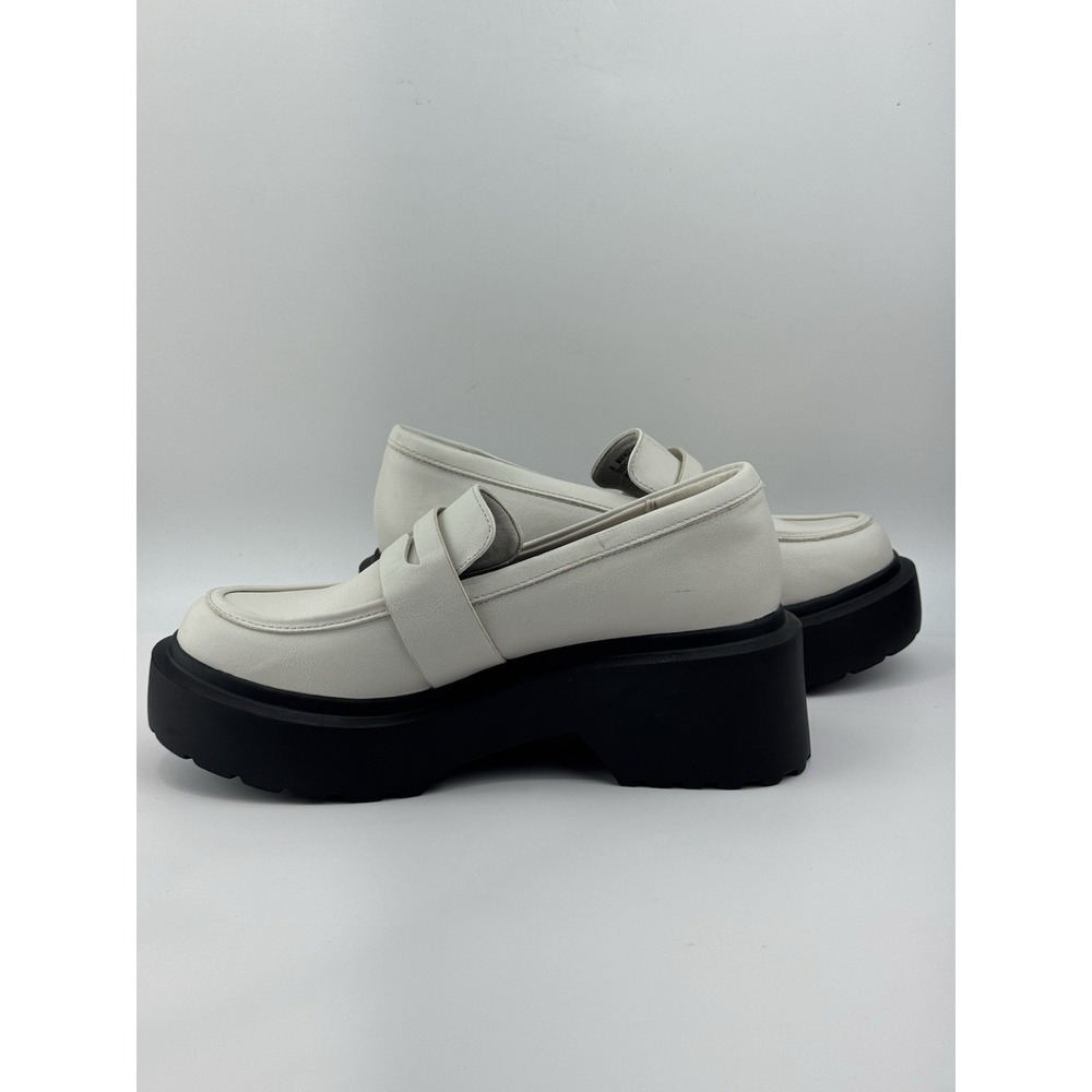 Wild Fable Women Slip-On Loafer Platform Low Heel Leather Memory Foam Size 8 - Picture 5 of 10